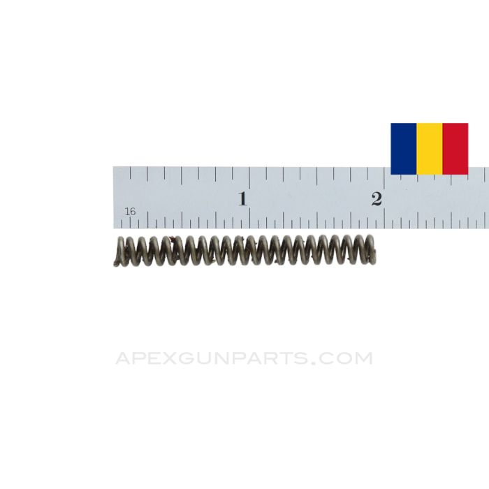 Romanian M1969 .22 Bolt Firing Pin Spring, *Good*