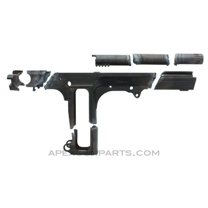 PM-63 RAK Cut Receiver/ Frame and Barrel, Part #47, *Very Good* 