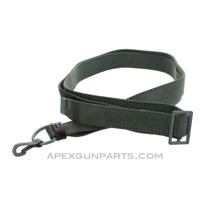 PM-63 RAK Single Point Canvas Sling, Green *Very Good* 