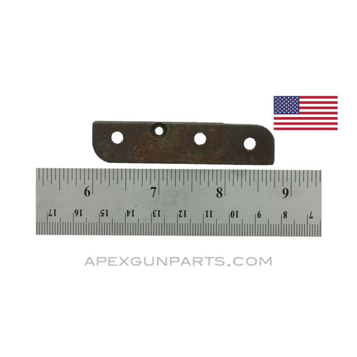 Browning M2 .50 Cal. Lower Latch Lock Filler Piece, *Fair* 