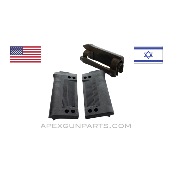 Galil ARM Handguard Repair Set, Black Polymer Panels with Bipod Clearance, 922(r) Compliant