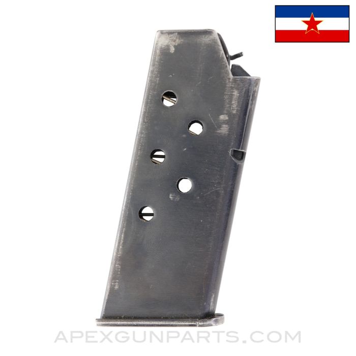 Yugoslavian M67 Pistol Magazine, 8rd, .380ACP *Good*