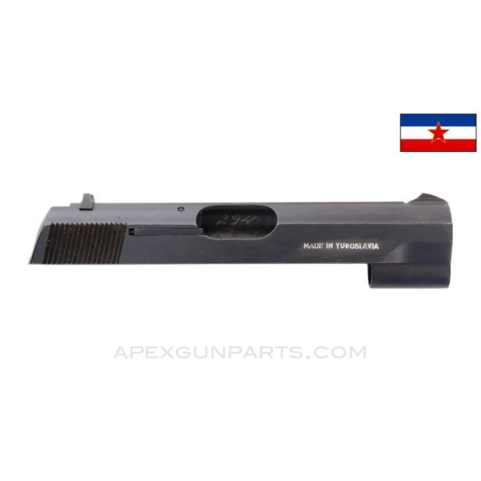 Yugoslavian M67 Pistol Slide Assembly, 7.65mm (.32ACP) *Very Good*