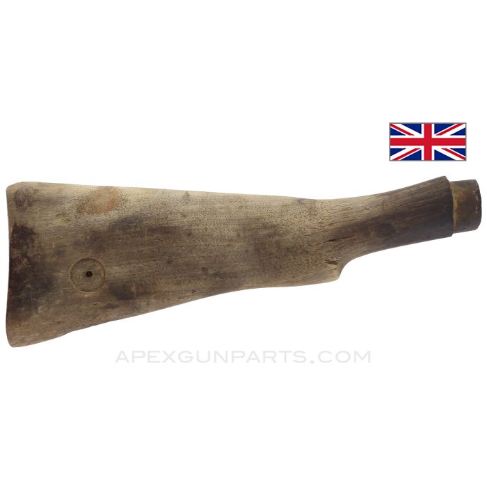 Enfield #1 / #4 Buttstock, Cracked *Poor/Weathered* 