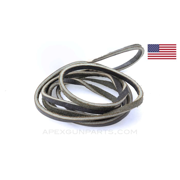 M1 Garand M8A1 Bayonet Thong Tie Cord, Leather *Excellent*