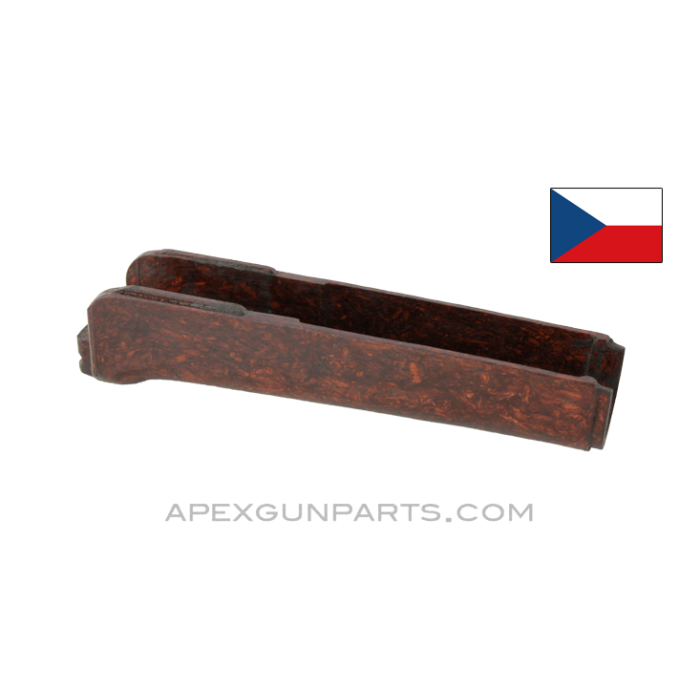 VZ-58 Lower Handguard, Resin-Impregnated Wood Chip Construction, *Good*