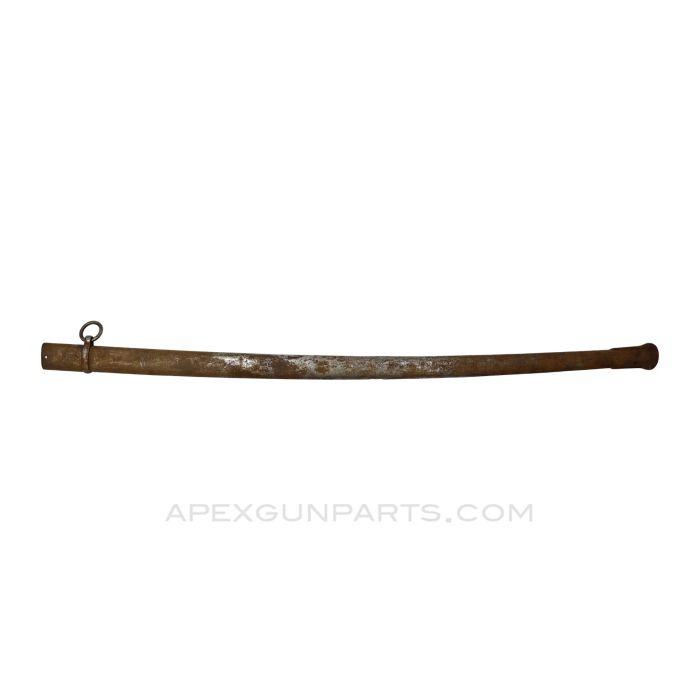 Saber Replacement Scabbard, Single Ring, 33", Heavy Use