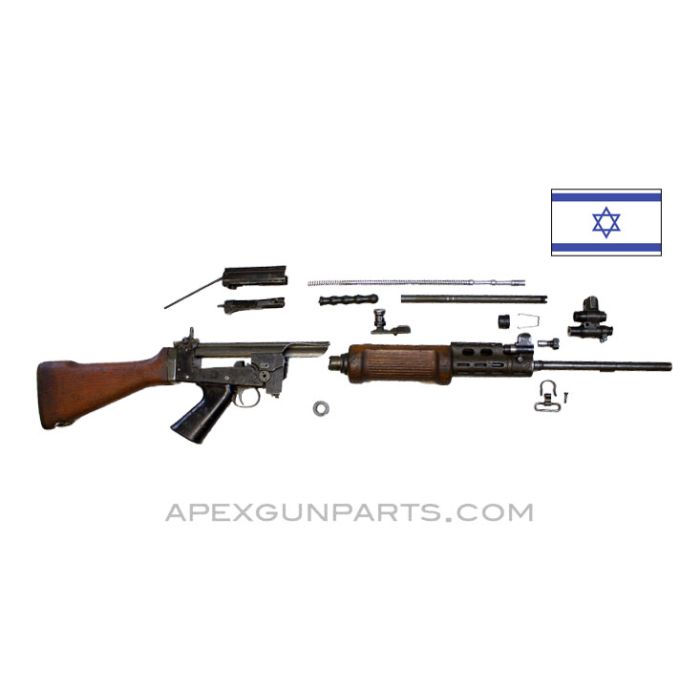 Israeli FAL Light Rifle Parts Kit With FN 21" Barrel, 7.62X51 NATO, *Good* 