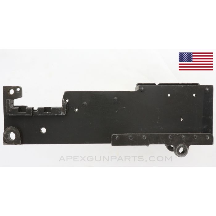 Browning 1919 Left Hand Side Plate (LHSP), w/ Bottom & Top Plate, NO Rear Sight Base .30-06 *Very Good*