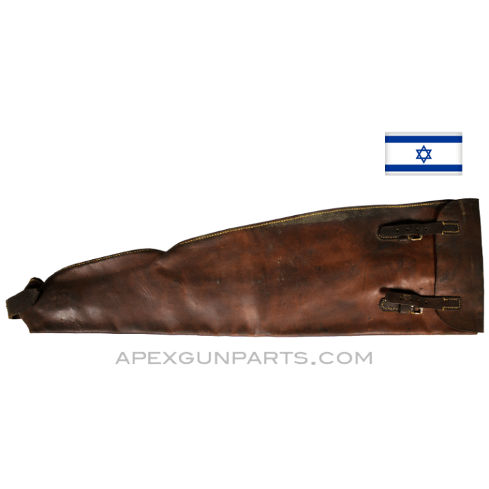 Israeli Shoulder Carry Case, Leather, *Good*