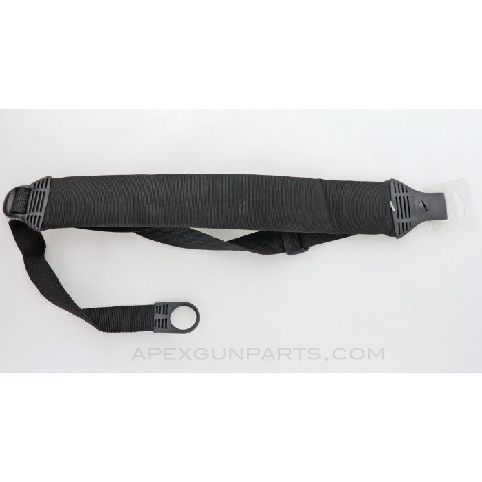 Gunmate Rifle Sling, 1", Black Nylon *NEW*