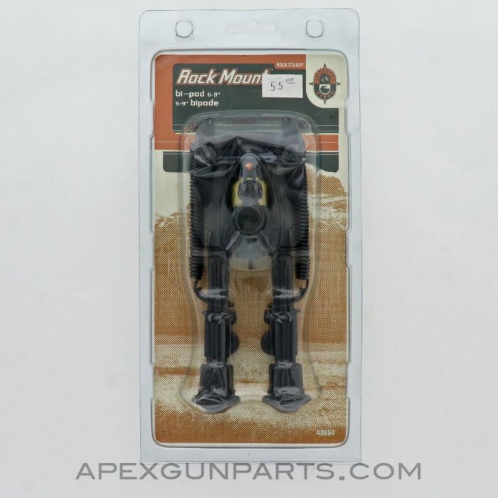 Shooters Ridge Rock Mount Rifle Bipod, 6"-9", 40854 *NEW*