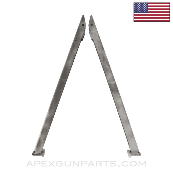 PKM Bipod Leg Set, Left & Right, No Parts Fitted, Unfinished, U.S. Made, *NEW* 
