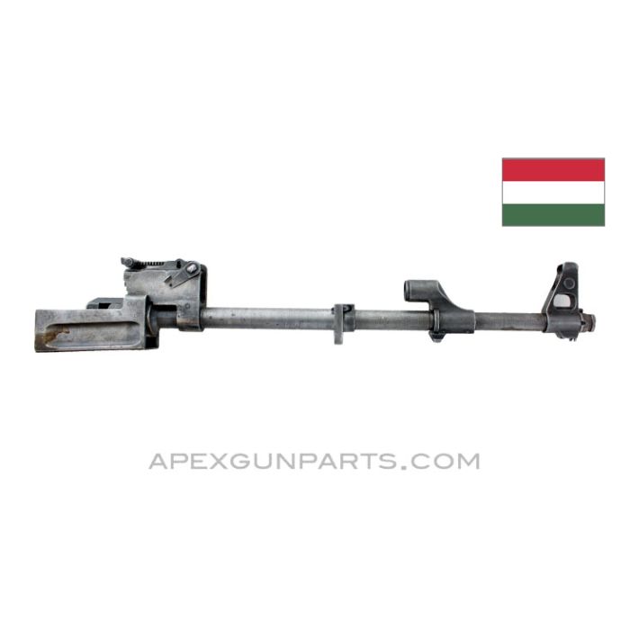 Hungarian AK-55 Type 3 Barrel Assembly, Chrome Lined, 16" Length, Populated, 7.62x39, *Good* 