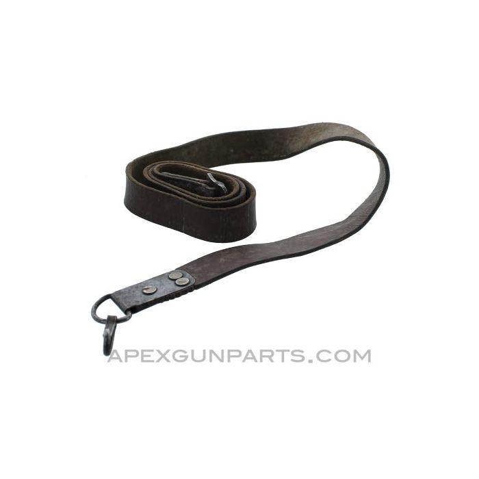 Romanian AK-47 Brown Leather Sling, *Good* 
