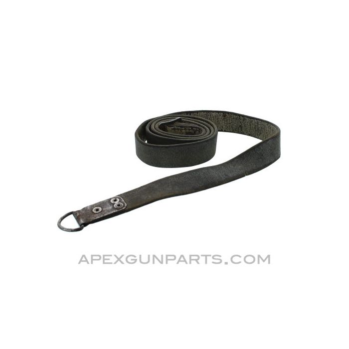 Romanian AK-47 Grey Leather Sling, *Good* 