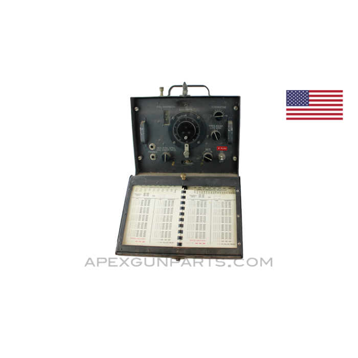 U.S. Frequency Meter Set, in Steel Transit Case *Good* 