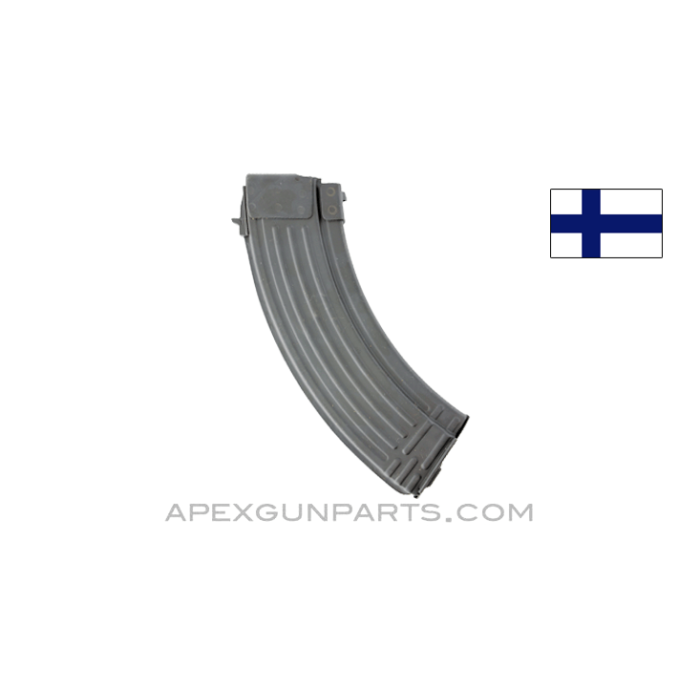 Finnish RK62 AK-47 Magazine, 30rd, Steel, 7.62x39, Refinished, *Very Good* 