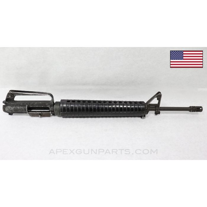 Colt 604 M16 Upper Assembly, 20" Pencil Barrel, A2 Circle Handguards, 1969-1970, 5.56 NATO *Good*