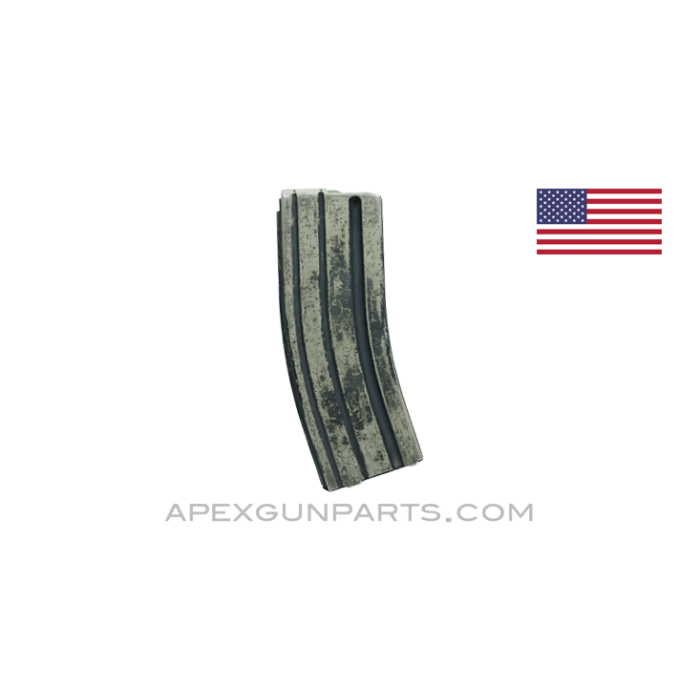 Colt AR-15 / M16 30rd Magazine, Green Follower, USGI *Good* 