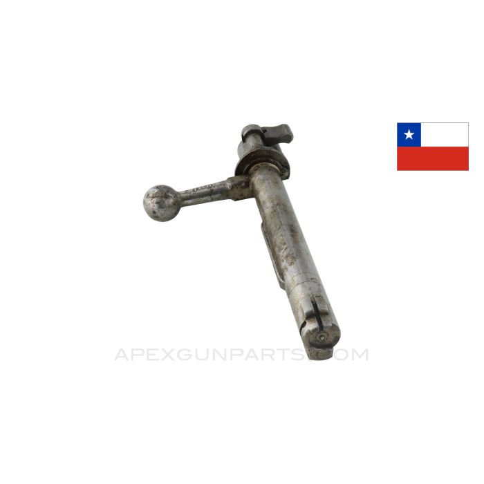 Chilean M1912 Mauser Bolt, Complete, 7.92x57, *Good*