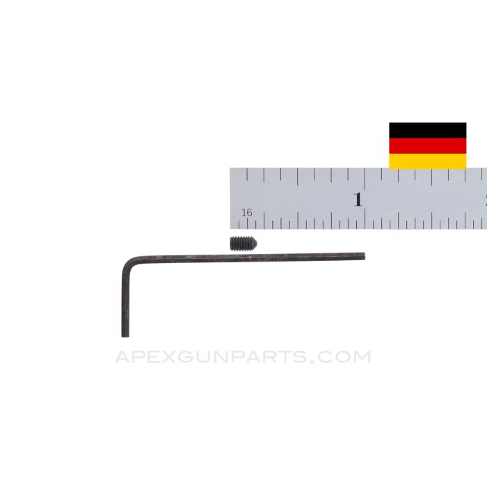 German GSG-5 / GSG-522 .22 Front Sight Hex Screw, *NOS*