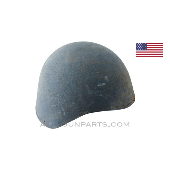 US Navy Talker Helmet, WWII, Gray *Good* 