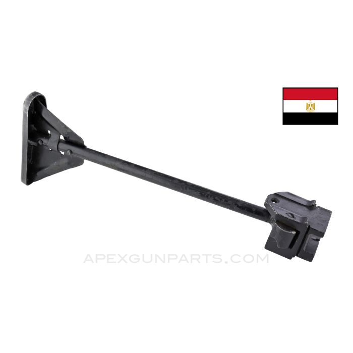 Egyptian AKM Crutch Side Folding Stock, Stripped *Good*