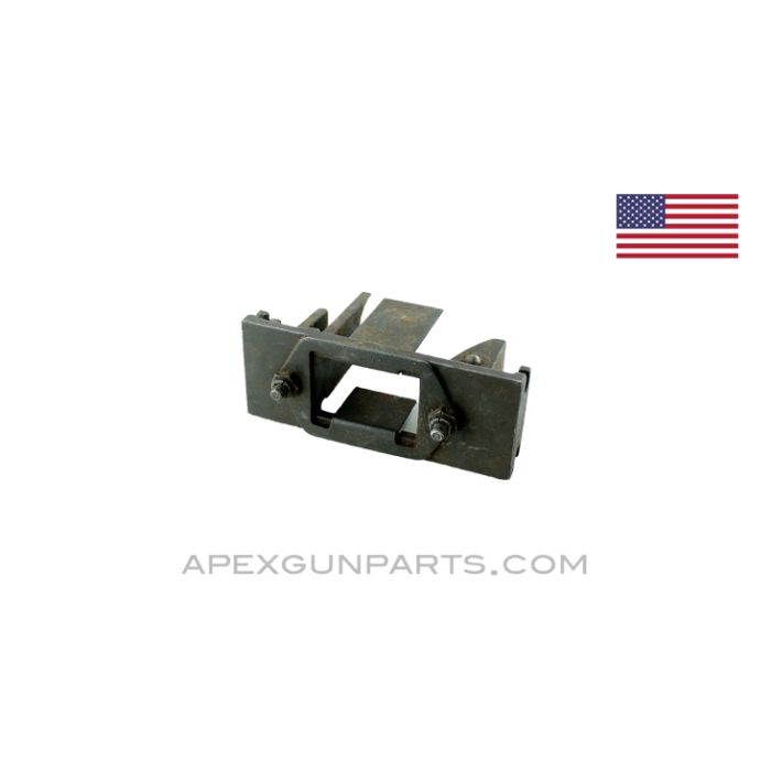 Browning M3 .50 Cal. Link Chute Adapter, Left Side Feed, Steel, *Good* 