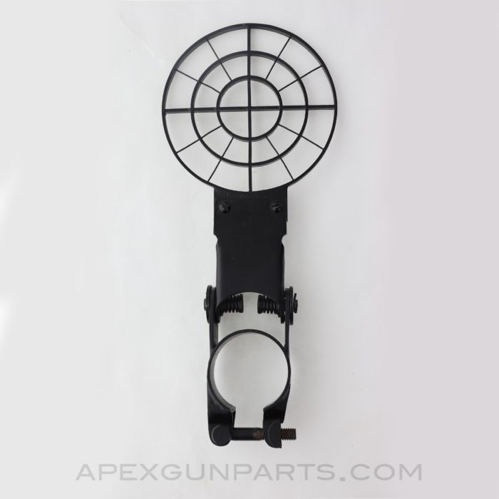 Unique Folding Anti-Aircraft Sight, 2 Inch Clamp, Black Painted *Very Good* 