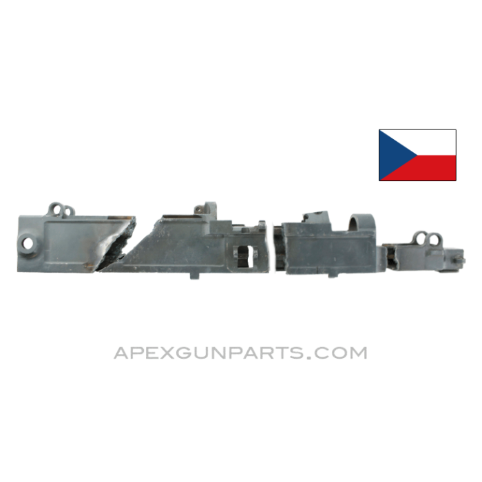 Czech UK 59 Cut Demilled Receiver, Sold *As Is* 