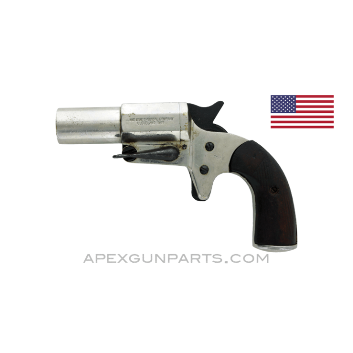 U.S. Made Flare Gun, Wood Grips, Lake Erie Chemical Company, *Good* 