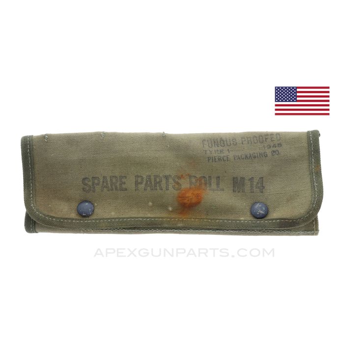 USGI Spare Parts Roll M14 for M2HB, Canvas *Good* 