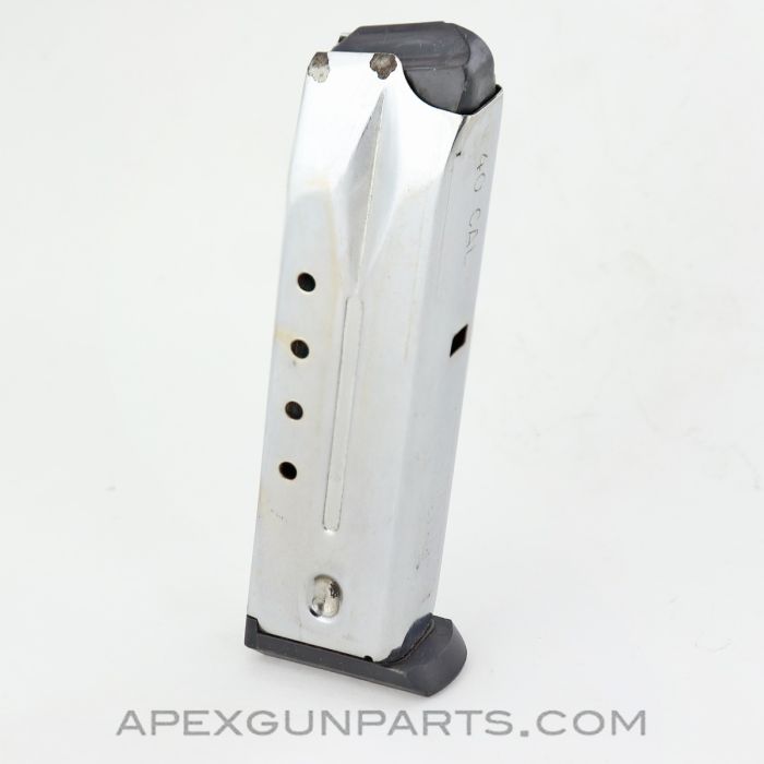 Ruger P91 / P944 Magazine, 10rd, Nickel, .40 S&W *Good*