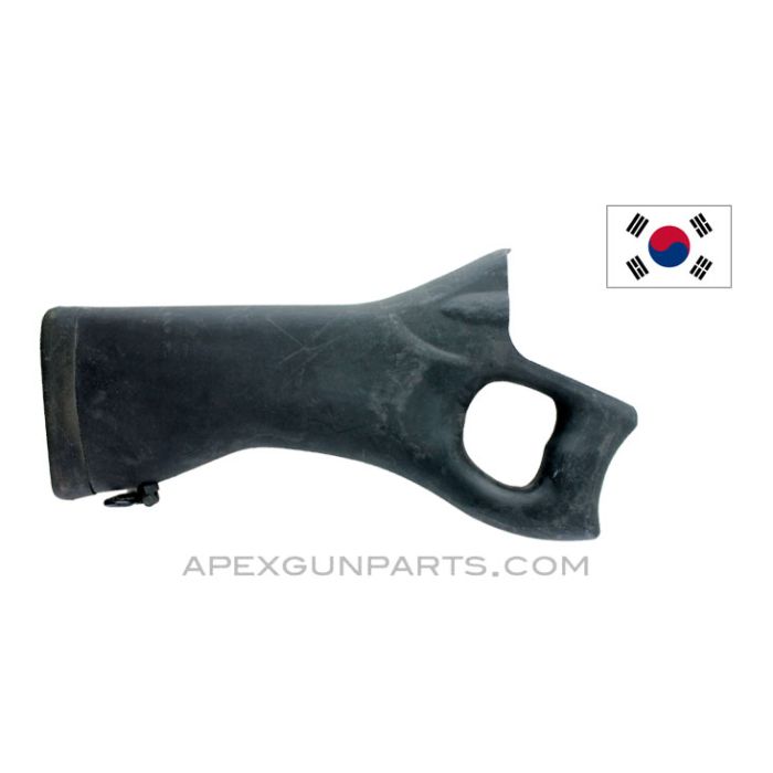 Daewoo DR 200 / 300 Thumbhole Stock, Black Polymer *Very Good* 