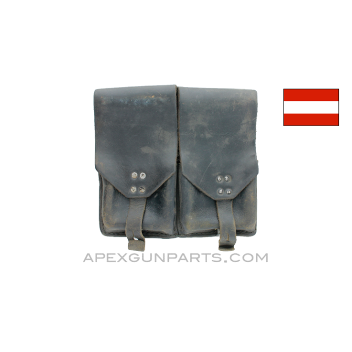 Austrian FAL Magazine Pouch, Leather *Good*