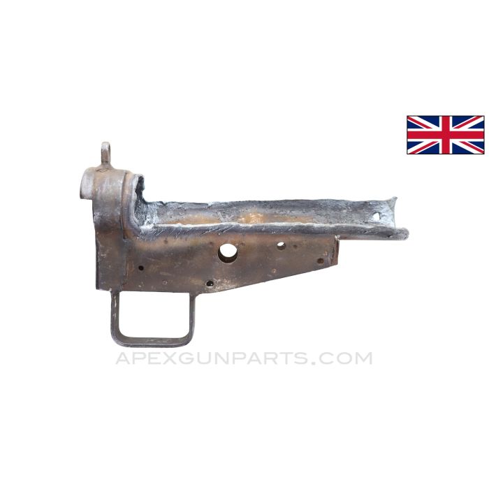 STEN MK 2 Fire Control Housing, Limited Style W/O Tabs, Stripped, *Fair* 