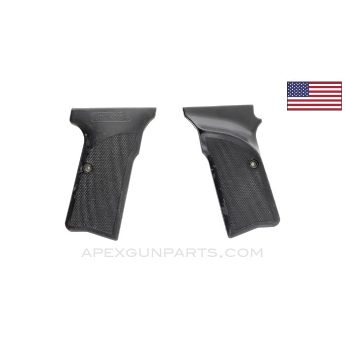 Browning 1910 Grip Set, w/ Thumb Rest, Browning Marked *Good*