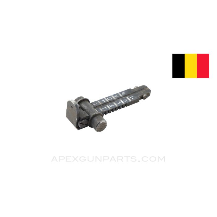FN49 Rear Sight Assembly, Egyptian 8mm, *Very Good*