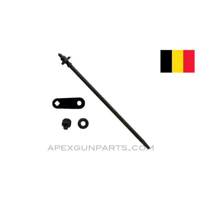 FN49 Receiver Cover Return Spring Guide Rod & Locking Key *NOS* 