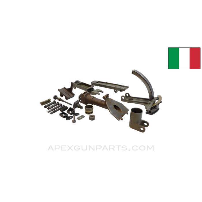 Breda M37 Cradle and Anti-Aircraft Top Extension Mount Parts, Unassembled, Incomplete Set *Good* 