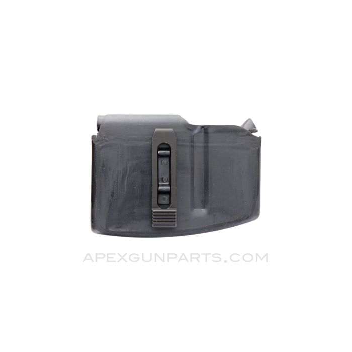 Swiss Schmidt-Rubin K31 Rifle Magazine, 6rd, Un-Numbered, Blued Steel, 7.5x55 Swiss *NEW Made*
