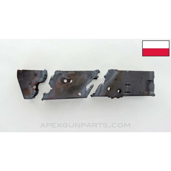 Cutaway Polish Milled AK-47 Under Folder Receiver, No Front Section, Sold *As-Is* 