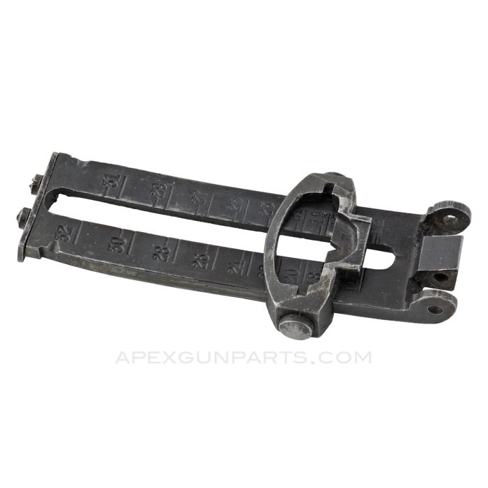 Finnish Mosin Nagant M27/ M28 Rear Sight Leaf Assembly, *Good*