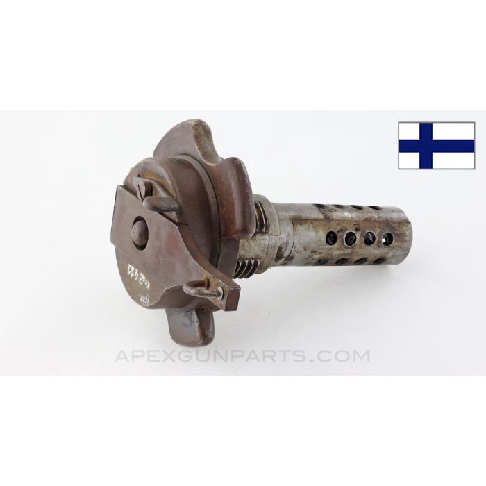 WWII Finnish Marked Breech Mechanism, 81MM Smoke Throwing Mortar, M/41 and M/42 *Good* 