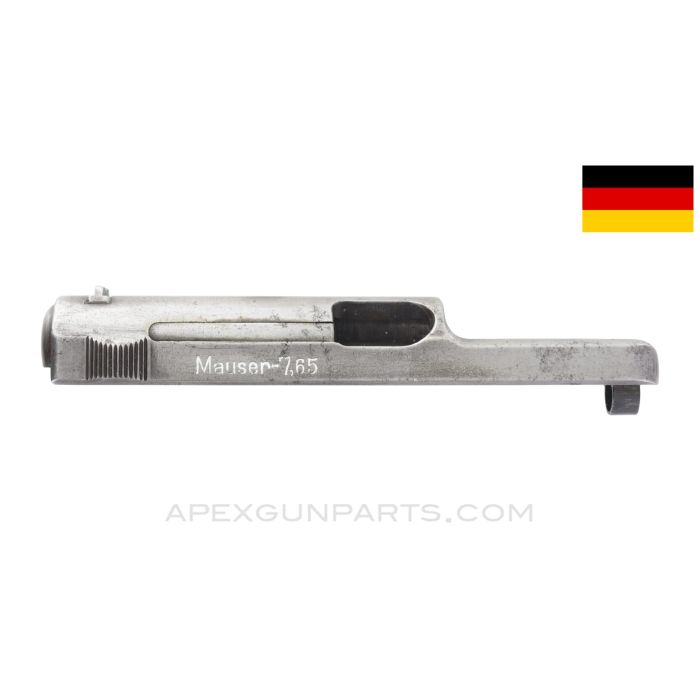 German Mauser 1914 Slide, Waffenfabrik Mauser, 7.65mm *Good*