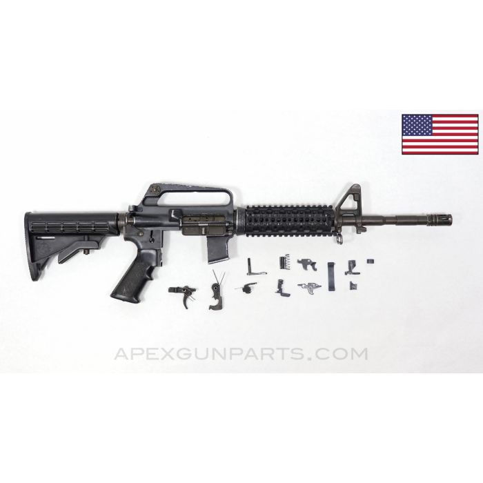 Colt Carbine Model 723 Parts Kit, Broken Dust Cover, 14.5" Barrel, 3-round Burst, 5.56x45 NATO *Good*