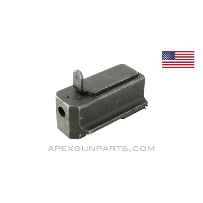 M1 Thompson Rear Sight & Receiver Section, Lyman L-Type, Early Production *Good* 