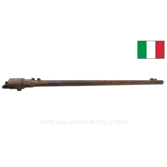 Carcano 91 Carbine Barrel, 17.5", Stripped, Rusty / Pitted, 6.5x52 *Fair* 