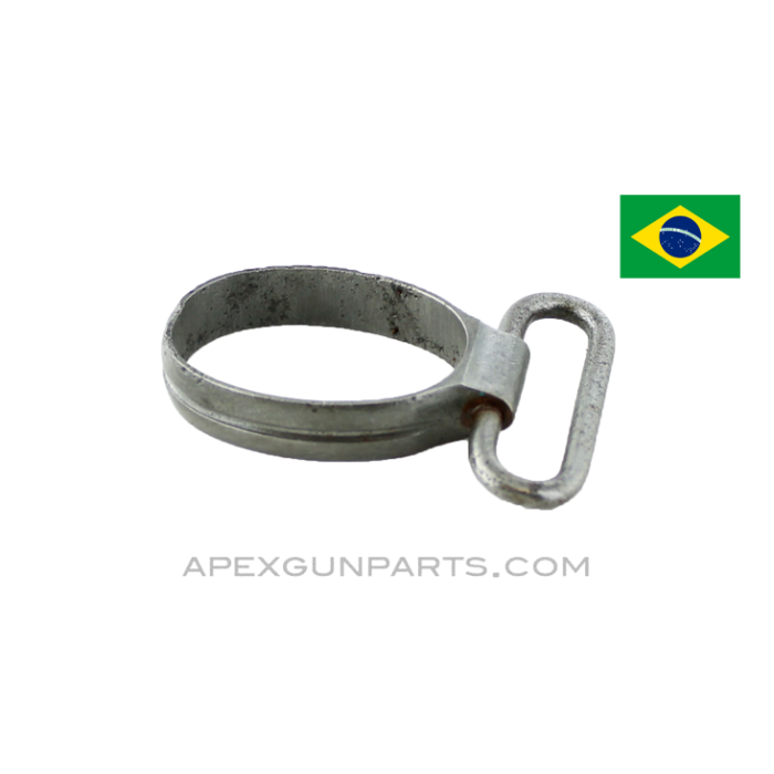 1908 Mauser Rear Barrel Band, Brazilian, Pitted, *Good*